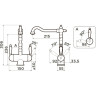 Смеситель OMOIKIRI AMAGASAKI-MA 4994233