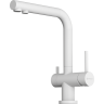 Комплект смеситель + фильтр OMOIKIRI NAGANO-WH-P + PURE DROP LITE 4054,8028P
